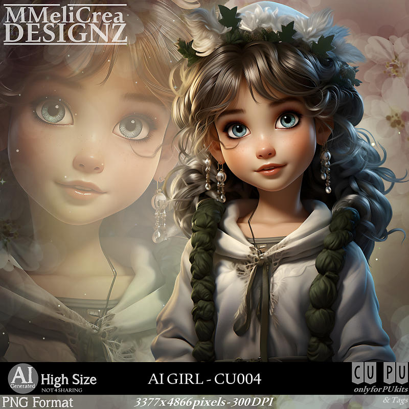 (image for) AI - GIRL CU004 (CU4PU/PNG)
